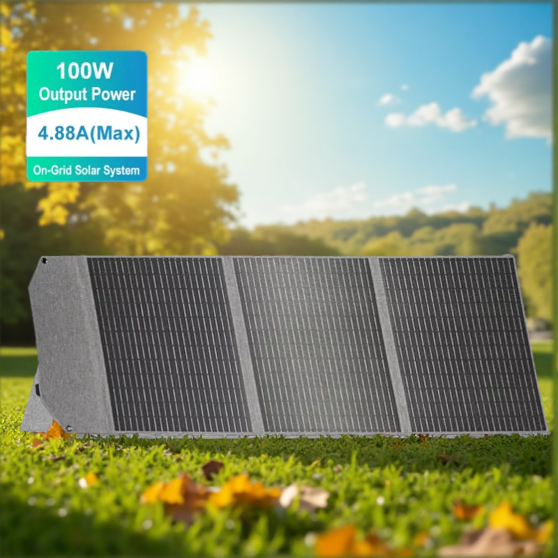 100W Foldable Solar Panel SP10 - огляд і ціна Solar Emergency Charger