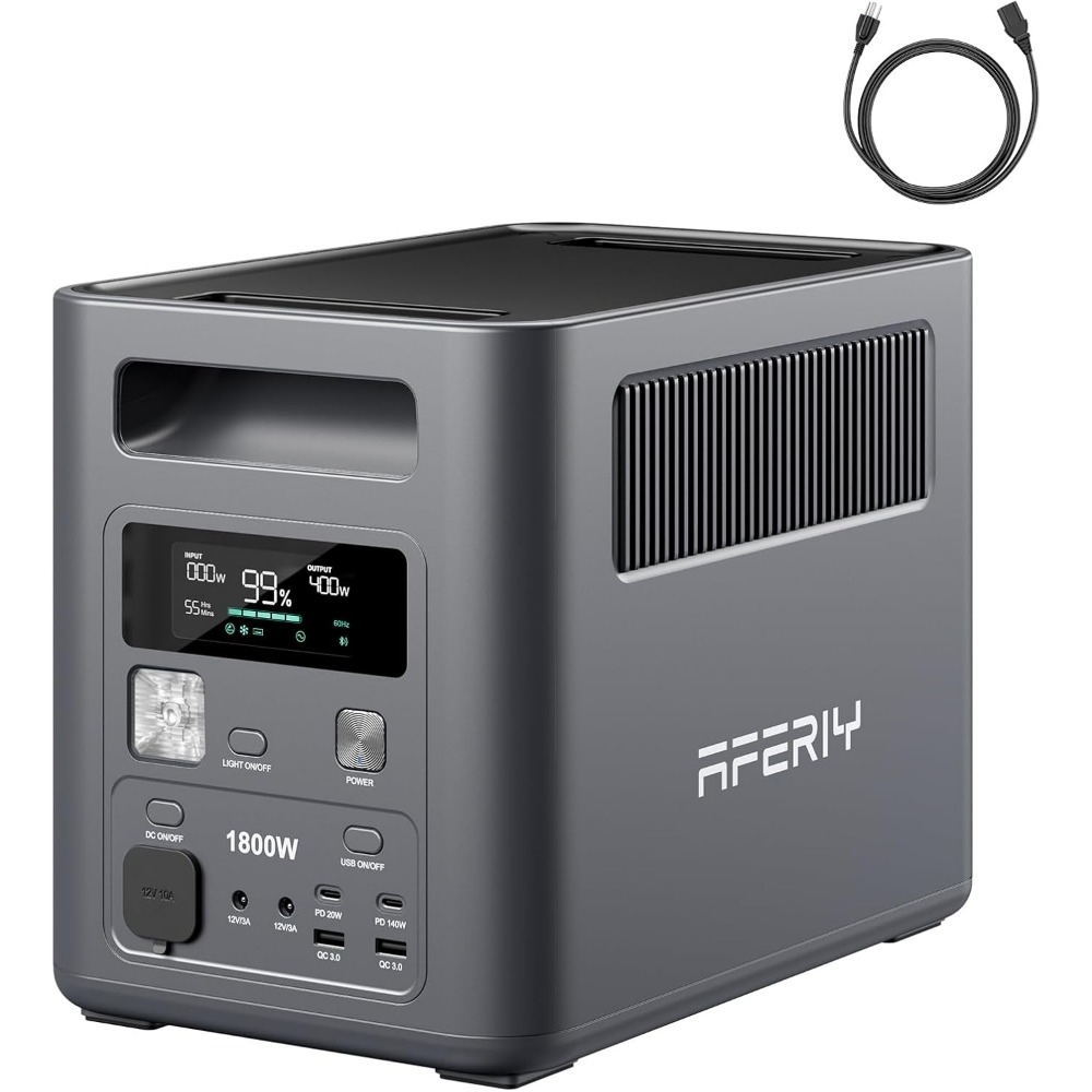1024Wh Solar Generator, 1800W  - огляд і ціна Solar Emergency Charger
