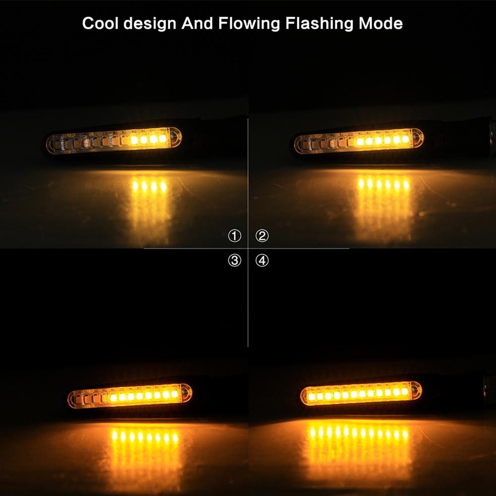 2PCS Universal LED Turn Signal - огляд і ціна Sos Light Strobe
