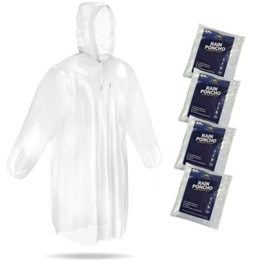 Mindful Design Rain Ponchos wi - огляд і ціна Emergency Poncho Rain