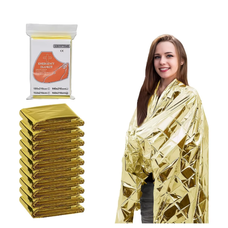 Portable Lightweight Aluminum  - огляд і ціна Survival Blanket Reflective