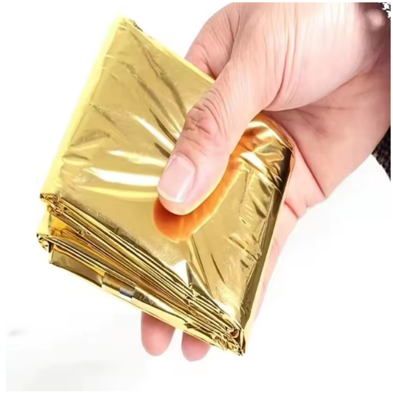 Portable Lightweight Aluminum  - огляд і ціна Survival Blanket Reflective
