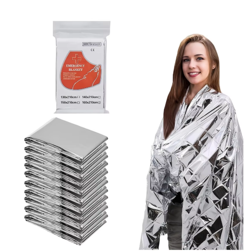 Portable Lightweight Aluminum  - огляд і ціна Survival Blanket Reflective