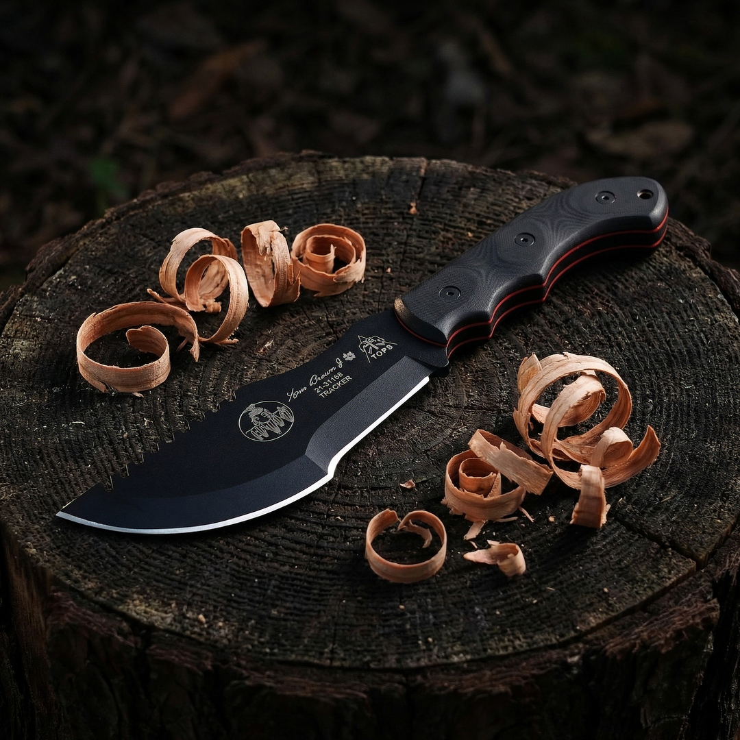 TOPS Tracker - Jungle Rescue K - огляд і ціна Bushcraft Knife Fixed