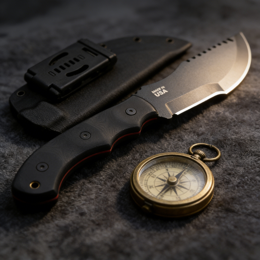 TOPS Tracker - Jungle Rescue K - огляд і ціна Bushcraft Knife Fixed