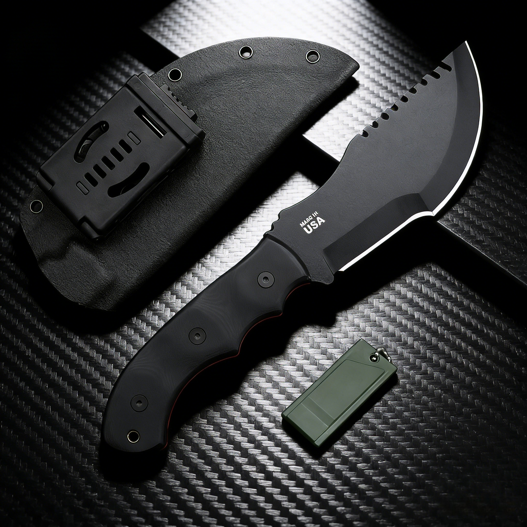 TOPS Tracker - Jungle Rescue K - огляд і ціна Bushcraft Knife Fixed