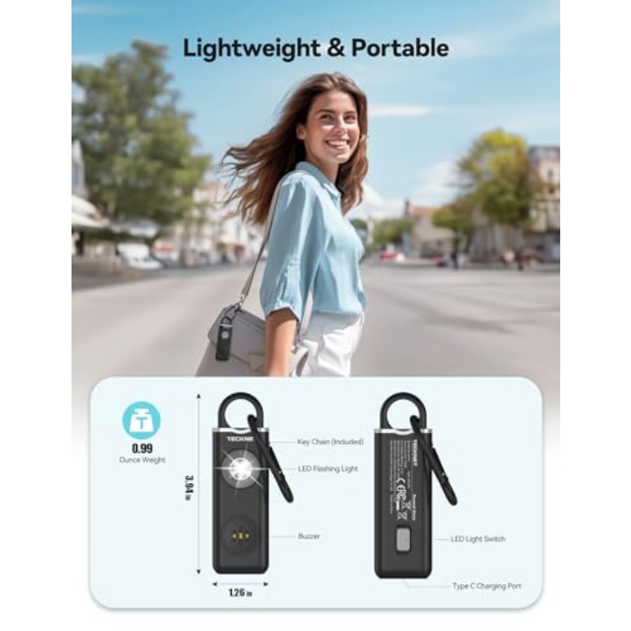 Rechargeable Personal Safety A - огляд і ціна Sos Light Strobe