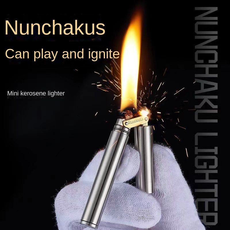 Compact New Brass Lighter Wind - огляд і ціна Fire Starting Kit