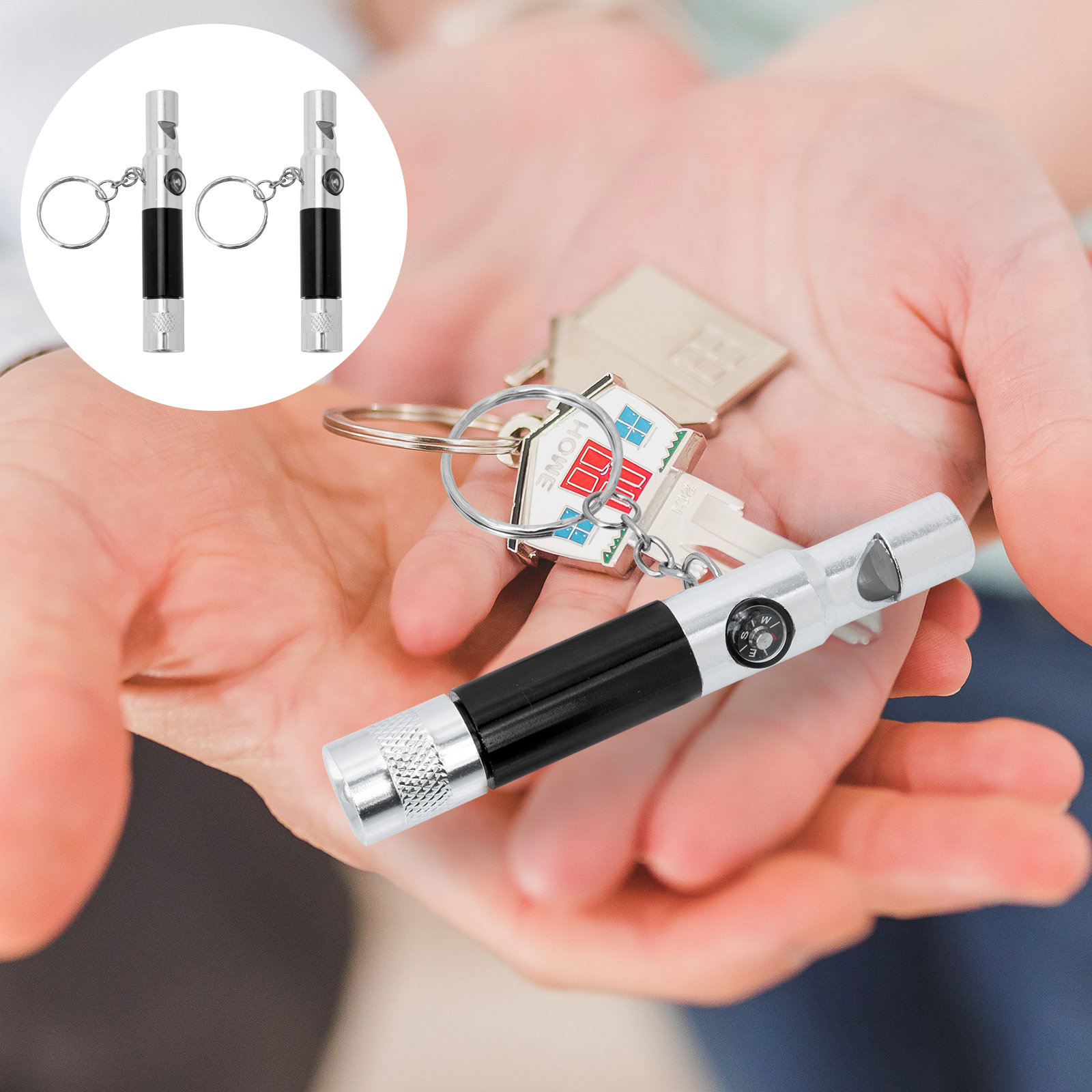 2Pcs Multifunctional Survival  - огляд і ціна Emergency Whistle Loud