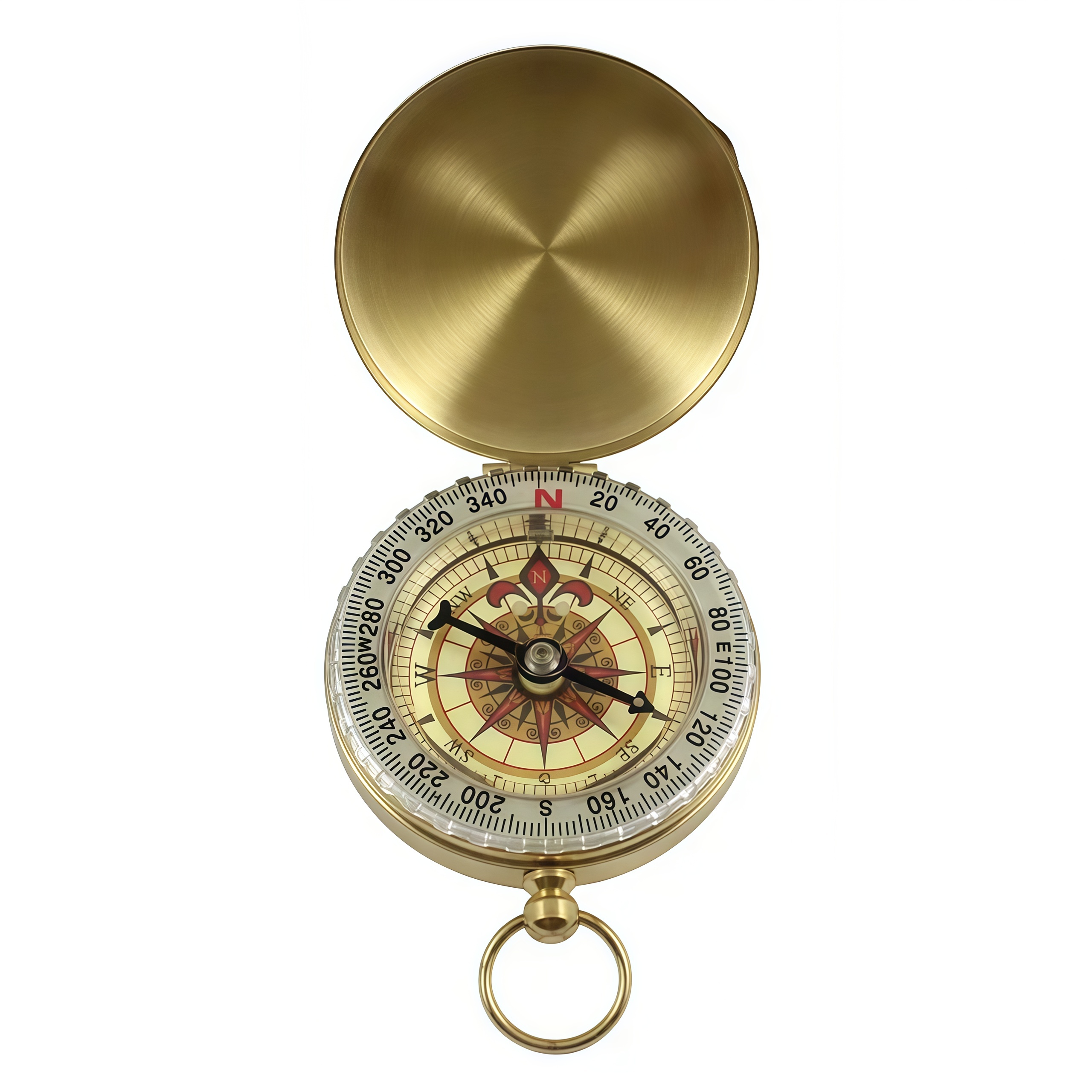 Brass Outdoor Compass - Gold C - огляд і ціна Compass Lensatic
