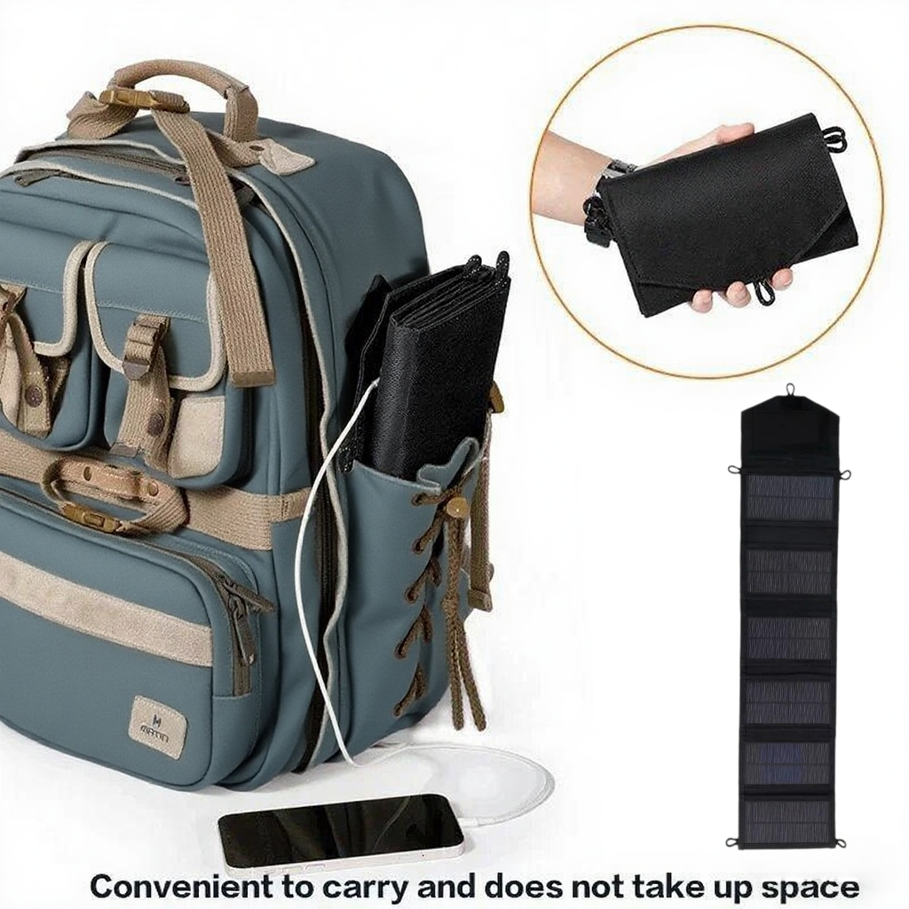 Backpack Pocket Carry Portable - огляд і ціна Solar Emergency Charger