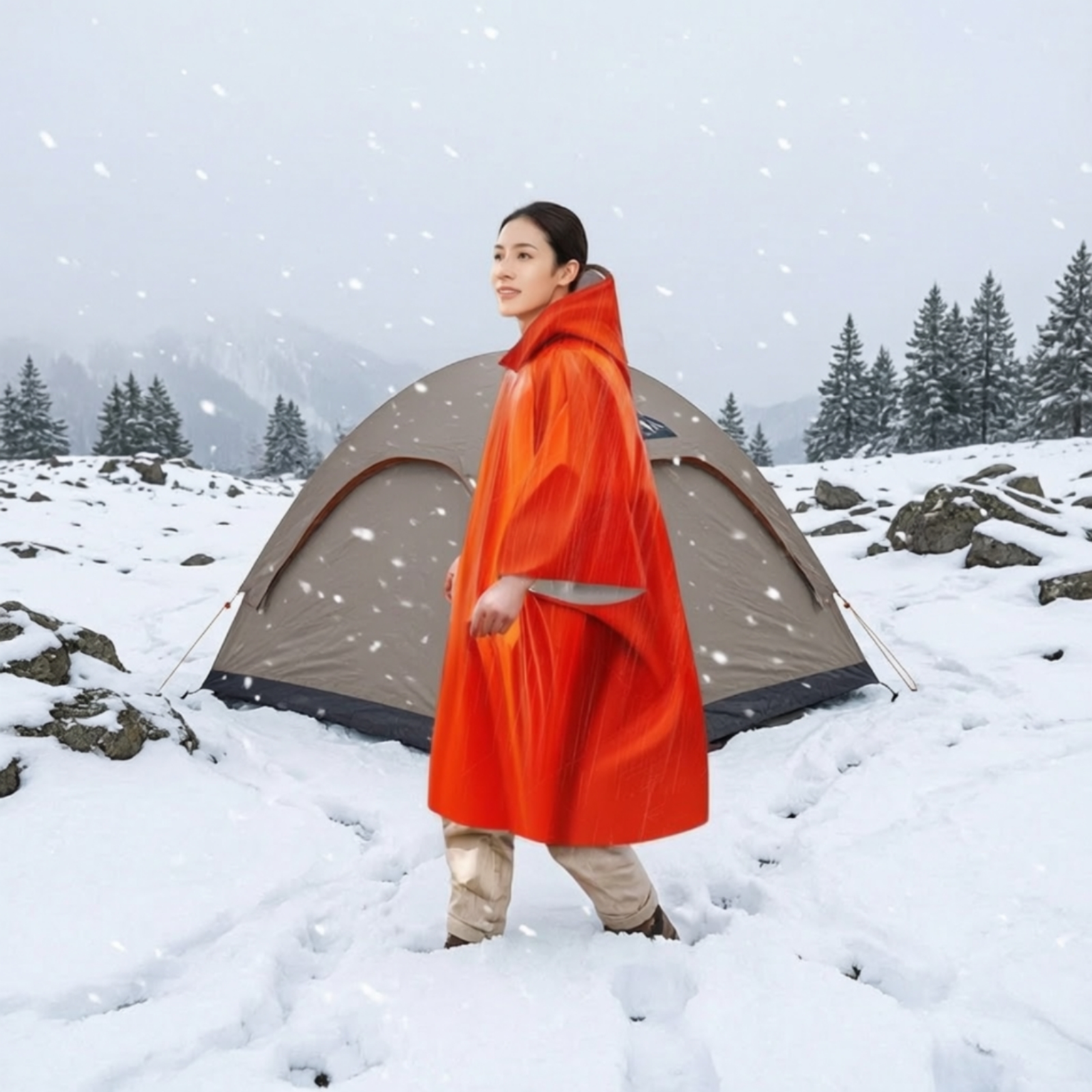 Emergency Poncho Compact Rain  - огляд і ціна Emergency Poncho Rain