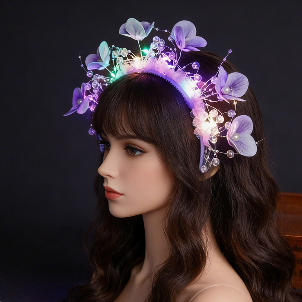 Glowing Flower Butterfly Headb - огляд і ціна Sos Light Strobe