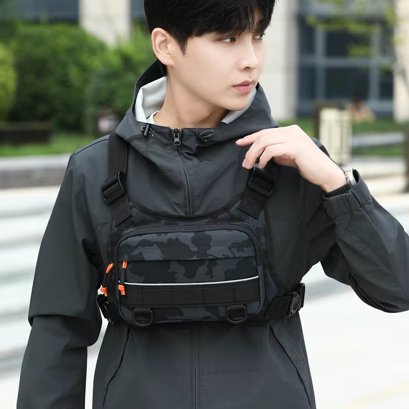 Cycling Front Chest Vest Tacti - огляд і ціна Fishing Kit Compact