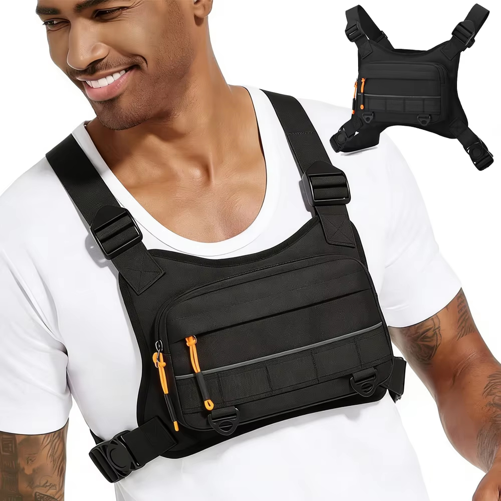 Cycling Front Chest Vest Tacti - огляд і ціна Fishing Kit Compact