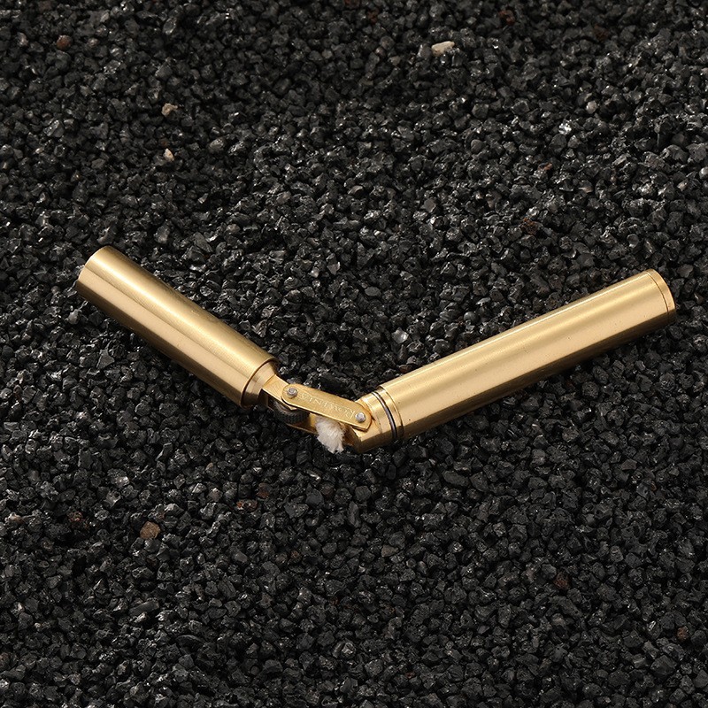 Retro Brass Lighter Nunchaku S - огляд і ціна Fire Starting Kit