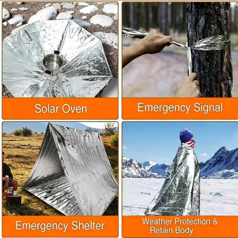 All Purpose Reflective Thermal - огляд і ціна Survival Blanket Reflective